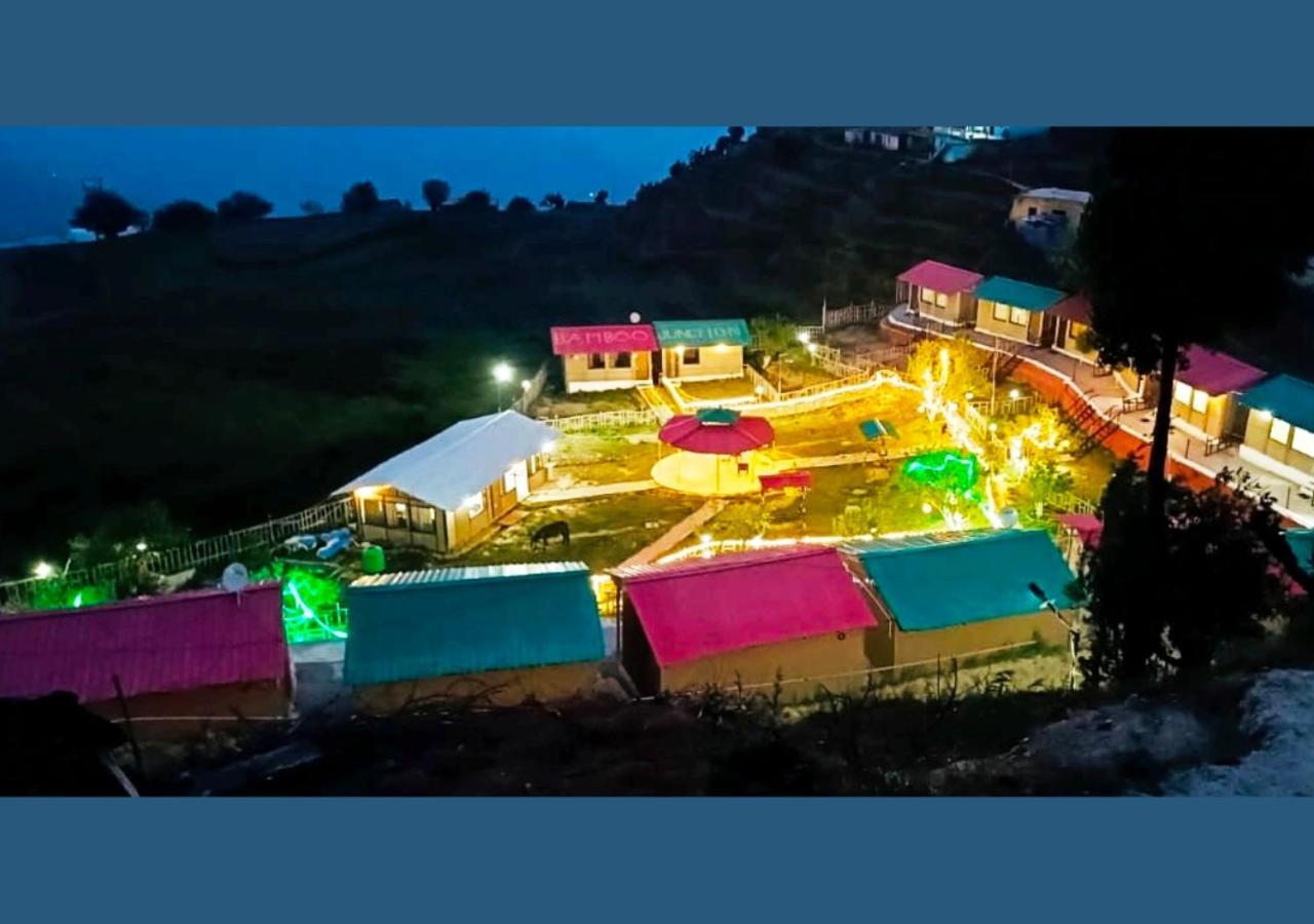 Bamboo Junction Resort - Kanatal, Valley & Mountain View Dhanaulti Esterno foto